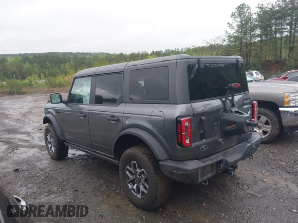 2022 Ford Bronco with VIN 1FMEE5DP4NLB57124, listed as a IAAI auction lot 41899278 with 75,147 mi miles. Bid and sale history available at carsss.com. Image 14.