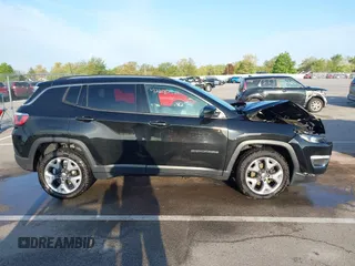 2019 Jeep Compass Limited with VIN 3C4NJDCB7KT622852, listed as a IAAI auction lot 42200945 with 53,746 mi miles and . Bid and sale history available at DreamBid. Image 13.