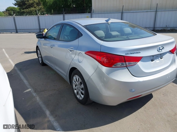 2012 Hyundai Elantra GLS with VIN 5NPDH4AE3CH137842, listed as a IAAI auction lot 42077110 with 157,645 mi miles. Bid and sale history available at carsss.com. Image 3.