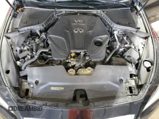 2020 Infiniti Q50 Luxe with VIN JN1EV7AR4LM254744, listed as a Copart auction lot 59178915 with 57,746 mi miles and Salvage title. Bid and sale history available at DreamBid. Image 11.