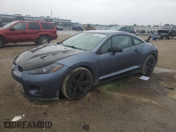 2008 Mitsubishi Eclipse GS with VIN 4A3AK24F68E003070, listed as a Copart auction lot 88522675 with 147,138 mi miles and Salvage Title. Bid and sale history available at DreamBid. Image 1.