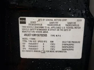 2005 Isuzu Ascender с VIN 4NUET16M156702303, выставлен на аукционе Copart как лот 86841274 с пробегом 188 577 миль миль и Списание • Salvage title. История ставок и продаж доступна на DreamBid. Изображение 12.