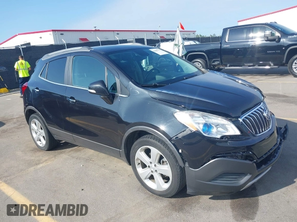 2016 Buick Encore with VIN KL4CJASBXGB693084, listed as a IAAI auction lot 42097773 with 92,689 mi miles and . Bid and sale history available at DreamBid. Image 1.