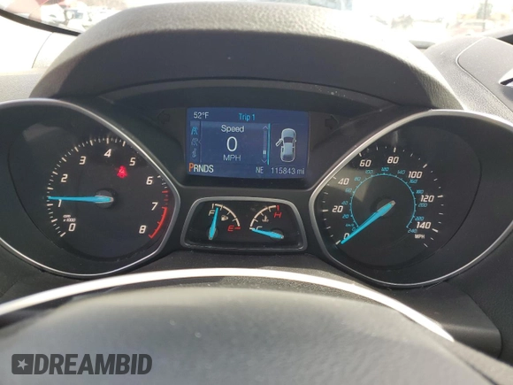 2014 Ford Escape SE with VIN 1FMCU9GX1EUC78393, listed as a Copart auction lot 50472945 with 115,843 mi miles and Clean Title. Bid and sale history available at DreamBid. Image 9.
