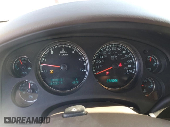 2013 Chevrolet Tahoe LS with VIN 1GNSCAE09DR117843, listed as a Copart auction lot 52773565 with 160,226 mi miles and Salvage title. Bid and sale history available at DreamBid. Image 9.