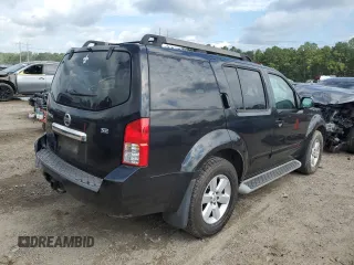 2008 Nissan Pathfinder LE z VIN 5N1AR18UX8C661788, wystawiony jako Copart lot #61437515 z przebiegiem 122 086 mil mil oraz Szkoda całkowita • Salvage title. Historia ofert i sprzedaży dostępna na DreamBid. Obrazek 3.
