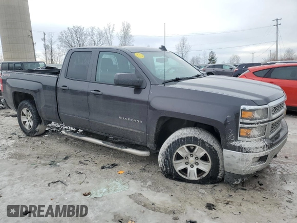 2015 Chevrolet Silverado 1500 LT with VIN 1GCVKREHXFZ198772, listed as a Copart auction lot 46135885 with 331,805 mi miles and Clean Title. Bid and sale history available at DreamBid. Image 4.