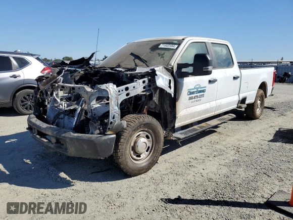 2023 Ford F-250 XL with VIN 1FT7W2AA5PEE17093, listed as a Copart auction lot 71443154 with Not provided miles and Salvage title. Bid and sale history available at DreamBid. Image 1.
