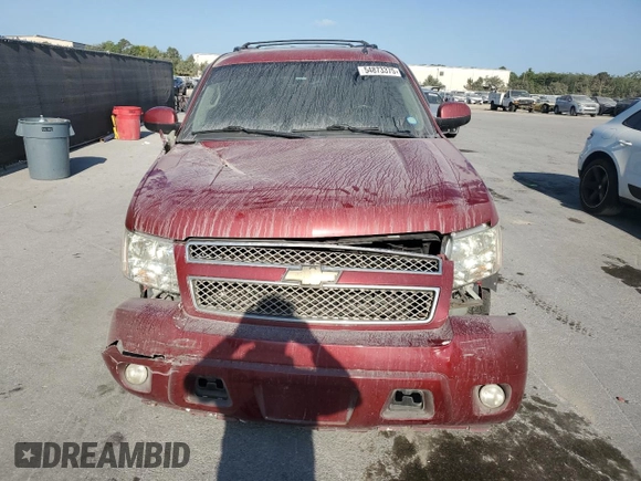 2013 Chevrolet Suburban LT with VIN 1GNSCJE08DR374024, listed as a Copart auction lot 54873375 with 141,206 mi miles and Salvage title. Bid and sale history available at DreamBid. Image 5.