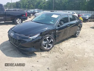 2023 Hyundai Elantra SEL with VIN KMHLS4AGXPU469704, listed as a IAAI auction lot 42355219 with 21,871 mi miles and . Bid and sale history available at DreamBid. Image 16.