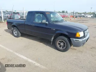 2002 Ford Ranger XLT Appearance with VIN 1FTYR44E72PB39512, listed as a IAAI auction lot 42057307 with 205,672 mi miles. Bid and sale history available at carsss.com. Image 1.