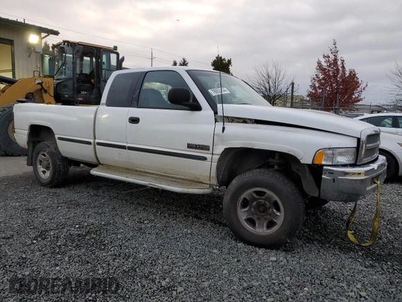 1998 Dodge Ram 2500 with VIN 3B7KF22D7WG138206, listed as a Copart auction lot 78652144 with 333,521 mi miles and Salvage Title. Bid and sale history available at carsss.com. Image 4.