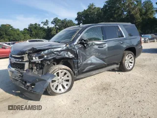 2020 Chevrolet Tahoe LT with VIN 1GNSCBKC0LR137451, listed as a Copart auction lot 61584585 with 157,567 mi miles and Non repairable. Bid and sale history available at DreamBid. Image 1.