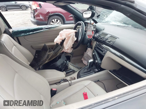 2011 BMW 1 Series 128i with VIN WBAUN1C5XBVH82457, listed as a IAAI auction lot 41173785 with Not provided miles and . Bid and sale history available at DreamBid. Image 5.