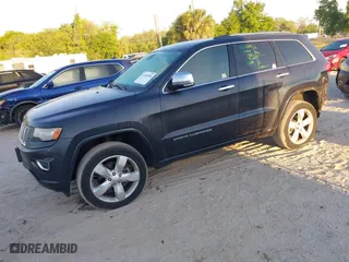 2014 Jeep Grand Cherokee Overland with VIN 1C4RJFCG0EC206358, listed as a IAAI auction lot 41893508 with 120,327 mi miles. Bid and sale history available at carsss.com. Image 21.
