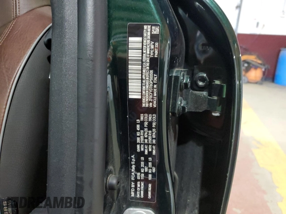 2016 FIAT 500X Lounge z VIN ZFBCFYDT6GP500506, wystawiony jako Copart lot #57641575 z przebiegiem 55 274 mil mil oraz Szkody całkowita. Historia ofert i sprzedaży dostępna na DreamBid. Obrazek 13.