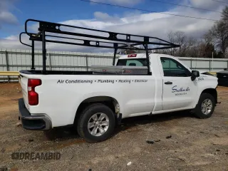 2021 Chevrolet Silverado 1500 Work Truck with VIN 3GCNWAEF5MG250973, listed as a Copart auction lot 47403095 with 78,301 mi miles and Salvage Title. Bid and sale history available at carsss.com. Image 3.