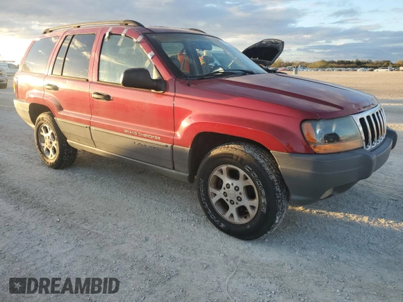2002 Jeep Grand Cherokee with VIN 1J8GX38S82C176323, listed as a Copart auction lot 78520444 with 206,258 mi miles and Salvage title. Bid and sale history available at DreamBid. Image 4.