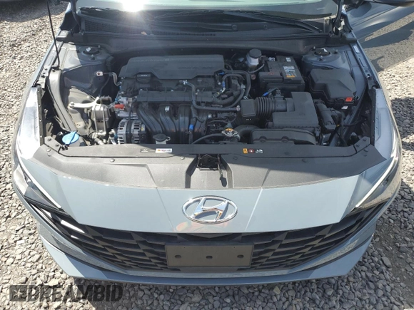 2023 Hyundai Elantra SEL с VIN KMHLS4AG6PU435436, выставлен на аукционе Copart как лот 57599085 с пробегом 9 719 миль миль и Списание • Salvage title. История ставок и продаж доступна на DreamBid. Изображение 11.