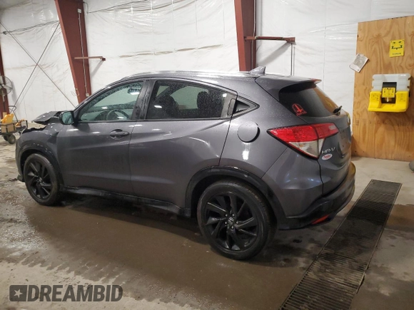 2022 Honda HR-V Sport with VIN 3CZRU6H1XNM736793, listed as a Copart auction lot 83360194 with 45,266 mi miles and Non Repairable. Bid and sale history available at carsss.com. Image 2.