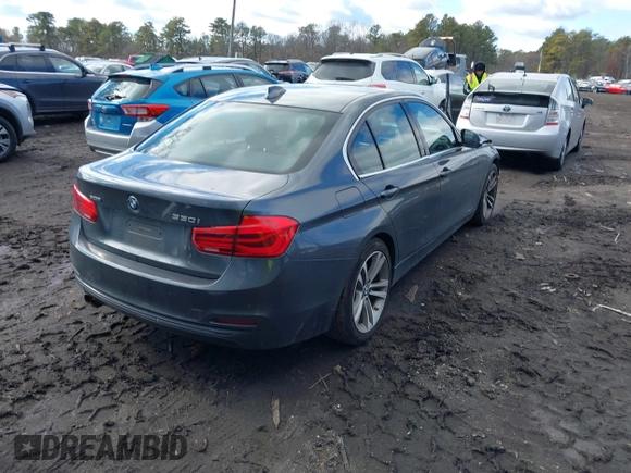 2018 BMW 3 Series 330i xDrive with VIN WBA8D9G59JNU72227, listed as a IAAI auction lot 41463619 with 79,987 mi miles and . Bid and sale history available at DreamBid. Image 4.