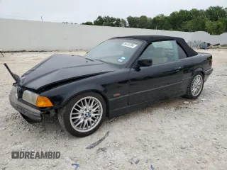 1996 BMW 3-Series 328IC with VIN WBABK8327TET92381, listed as a Copart auction lot 54410784 with 102,695 mi miles and Salvage Title. Bid and sale history available at carsss.com. Image 1.