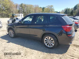 2015 BMW X3 xDrive28i with VIN 5UXWX9C51F0D50006, listed as a Copart auction lot 55312035 with 158,404 mi miles and Clean Title. Bid and sale history available at DreamBid. Image 2.