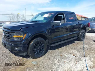 2024 Ford F-150 XLT with VIN 1FTFW3L83RFA94283, listed as a IAAI auction lot 41636770 with 1,512 mi miles and . Bid and sale history available at DreamBid. Image 2.