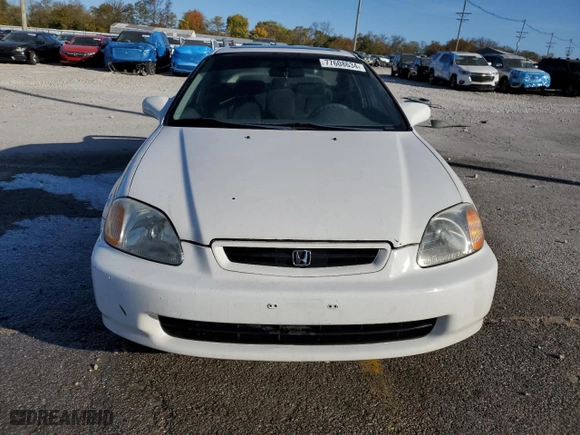 1996 Honda Civic EX with VIN 1HGEJ8241TL029870, listed as a Copart auction lot 77608634 with 111,058 mi miles and Salvage Title. Bid and sale history available at carsss.com. Image 5.