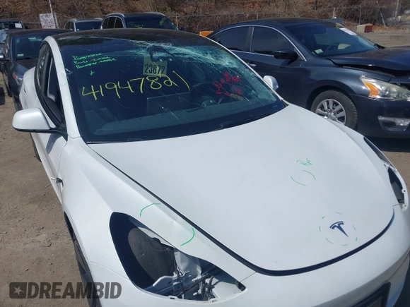 2023 Tesla Model 3 с VIN 5YJ3E1EA4PF570830, выставлен на аукционе IAAI как лот 41947821 с пробегом 52 550 миль миль и . История ставок и продаж доступна на DreamBid. Изображение 6.