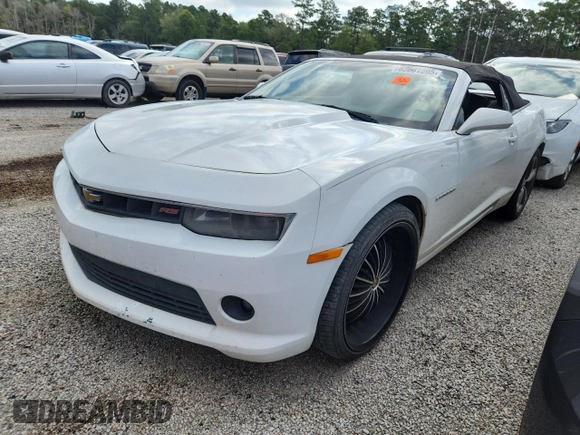 2014 Chevrolet Camaro LT with VIN 2G1FC3D3XE9321167, listed as a Copart auction lot 65061095 with Not provided miles and Clean title. Bid and sale history available at DreamBid. Image 1.