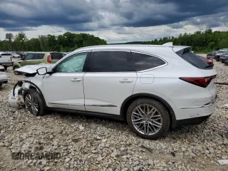 2023 Acura MDX w/Advance Package with VIN 5J8YE1H8XPL020139, listed as a Copart auction lot 58213504 with 0 mi miles and Salvage Title. Bid and sale history available at carsss.com. Image 2.