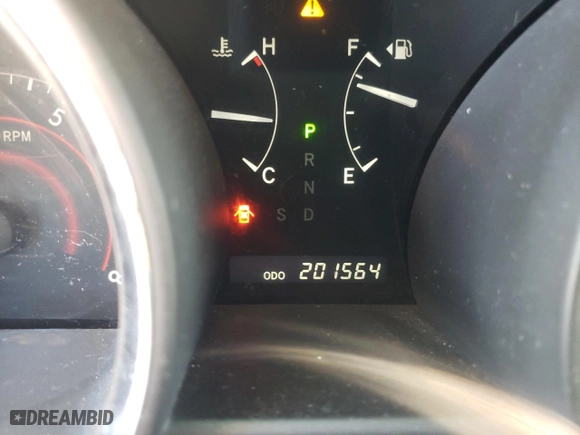 2011 Toyota Highlander with VIN 5TDZK3EHXBS029782, listed as a Copart auction lot 46915215 with 201,564 mi miles and Salvage Title. Bid and sale history available at carsss.com. Image 9.