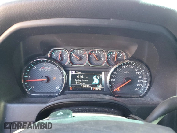 2014 Chevrolet Silverado 1500 LT with VIN 3GCUKRECXEG153796, listed as a Copart auction lot 84307484 with 157,245 mi miles and Salvage Title. Bid and sale history available at DreamBid. Image 9.