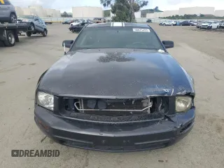 2008 Ford Mustang Deluxe with VIN 1ZVHT80N785203242, listed as a Copart auction lot 50625455 with 168,347 mi miles and Salvage Title. Bid and sale history available at carsss.com. Image 5.