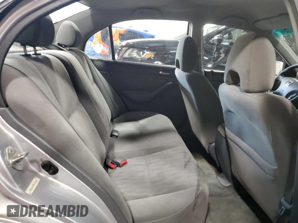 2005 Honda Civic LX with VIN 2HGES165X5H618584, listed as a Copart auction lot 48511425 with 209,342 mi miles and Salvage Title. Bid and sale history available at DreamBid. Image 10.