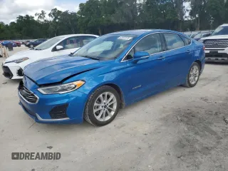 2019 Ford Fusion SEL with VIN 3FA6P0MU6KR139156, listed as a Copart auction lot 52522375 with 148,247 mi miles and Non Repairable. Bid and sale history available at DreamBid. Image 1.