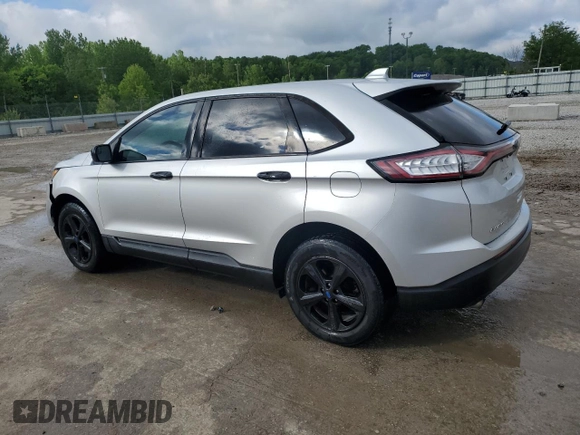 2017 Ford Edge SE with VIN 2FMPK4G92HBC42749, listed as a Copart auction lot 55759745 with 90,749 mi miles and Salvage title. Bid and sale history available at DreamBid. Image 2.