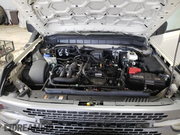 2022 Ford Bronco with VIN 1FMEE5DH7NLB58518, listed as a Copart auction lot 51950435 with 7,175 mi miles and Salvage title. Bid and sale history available at DreamBid. Image 12.