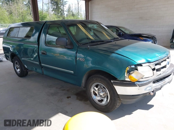 1997 Ford F-150 with VIN 1FTDF1727VKC49064, listed as a IAAI auction lot 42256020 with 197,494 mi miles and . Bid and sale history available at DreamBid. Image 1.