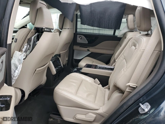 2023 Lincoln Aviator Reserve with VIN 5LM5J7XC9PGL18561, listed as a Copart auction lot 78413254 with 26,550 mi miles and Salvage Title. Bid and sale history available at carsss.com. Image 10.
