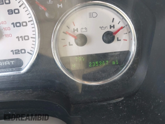 2007 Ford F-150 XLT with VIN 1FTPW14V97FA35460, listed as a IAAI auction lot 42439508 with 235,367 mi miles and . Bid and sale history available at DreamBid. Image 15.