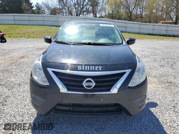 2016 Nissan Versa S Plus with VIN 3N1CN7AP5GL844778, listed as a Copart auction lot 50338725 with 180,397 mi miles and Salvage Title. Bid and sale history available at carsss.com. Image 5.