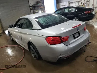 2014 BMW 4 Series 435i with VIN WBA3T3C59EP737190, listed as a Copart auction lot 47636685 with 96,729 mi miles and Salvage title. Bid and sale history available at DreamBid. Image 2.