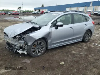2016 Subaru Impreza Special Sports Limited with VIN JF1GPAY65G8253695, listed as a Copart auction lot 56859505 with 115,788 mi miles and Salvage title. Bid and sale history available at DreamBid. Image 1.
