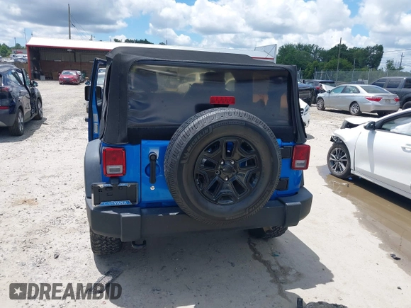 2016 Jeep Wrangler Black Bear with VIN 1C4AJWAG4GL176980, listed as a IAAI auction lot 42744445 with 58,011 mi miles and . Bid and sale history available at DreamBid. Image 16.