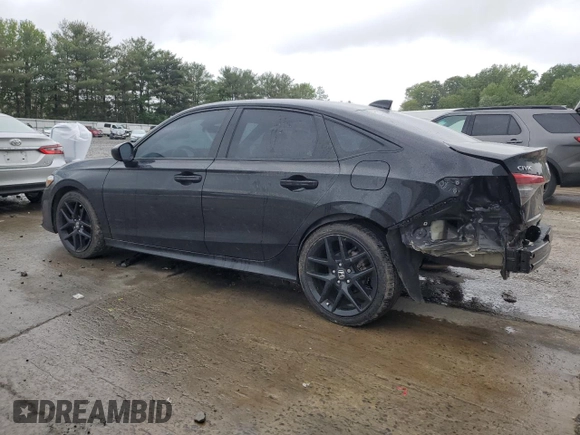 2023 Honda Civic Sport with VIN 2HGFE2F52PH548082, listed as a Copart auction lot 57226055 with 33,155 mi miles and Salvage title. Bid and sale history available at DreamBid. Image 2.
