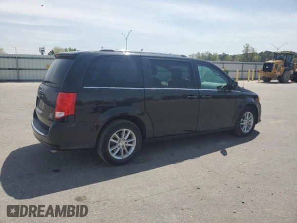 2019 Dodge Grand Caravan SXT with VIN 2C4RDGCG8KR695799, listed as a Copart auction lot 51465525 with 63,831 mi miles and Salvage Title. Bid and sale history available at carsss.com. Image 3.