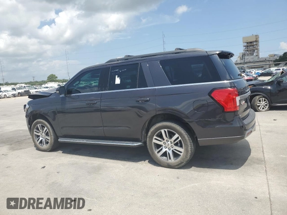 2022 Ford Expedition XLT with VIN 1FMJU1HT0NEA56894, listed as a Copart auction lot 63806955 with 23,697 mi miles and Clean title. Bid and sale history available at DreamBid. Image 2.