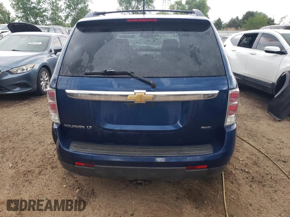 2009 Chevrolet Equinox LT w/2LT with VIN 2CNDL63F496239322, listed as a Copart auction lot 56226484 with 250,452 mi miles and Salvage Title. Bid and sale history available at carsss.com. Image 6.